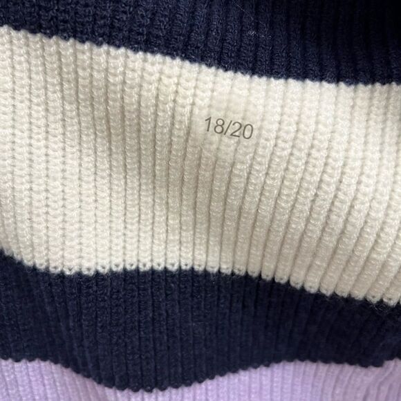 Lane Bryant Open-Front Stripe Cardigan - Picture 8 of 11